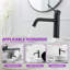 Single-handle Bathroom Faucet with Drain Assembly-97891511