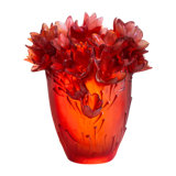 Saffron Handmade Crystal Table Vase