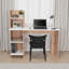 Bureau avec tablette intégrée, bureau d'ordinateur contemporain pour le bureau et les études – Naturel-171031971