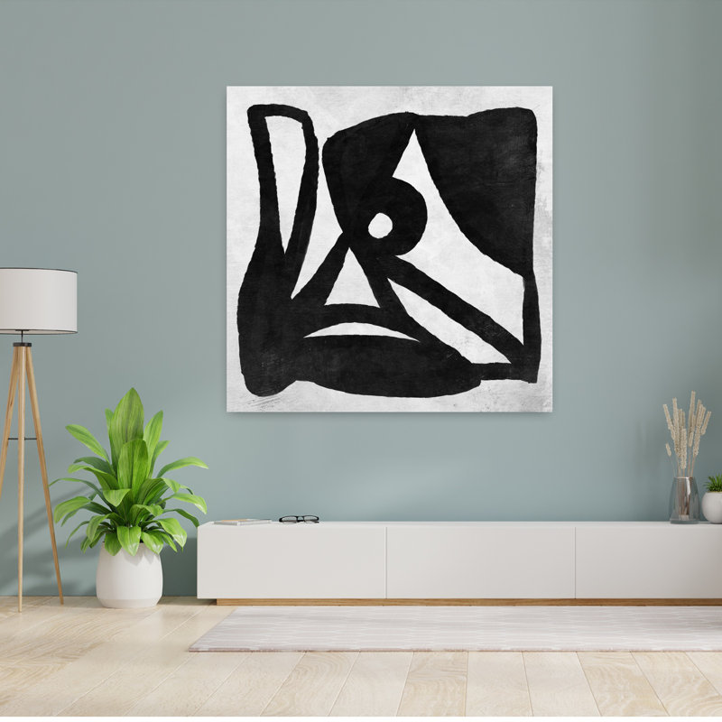 Art contemporain contemporain abstrait, H 48 po x l 48 po