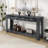 Console Table/Sofa Table With Storage Drawers And Bottom Shelf For Entryway Hallway-1988985251