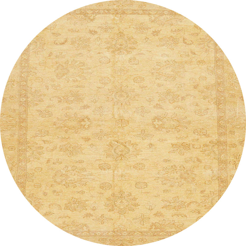 Tapis abstrait moderne 707, Rond 7 pi