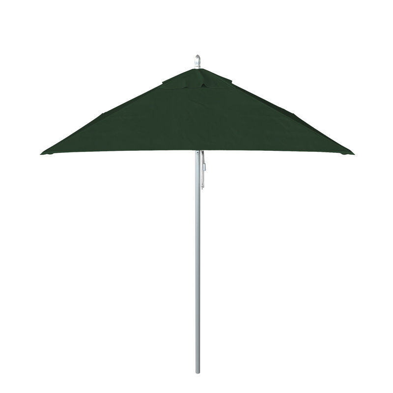 Parasol de marché 6 pi Andranae, Velours vert forêt