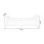 Banc rembourré vert-1064600822