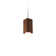 Luminaire suspendu géométrique 1 lumières simple Cano