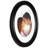 Besednice Black Matte Picture Frame with Mat
