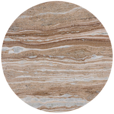 Alysson 42" Genuine Marble Dining Table