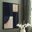Navy Reflections Framed Print - Solid Wood-1166031347-1166031108