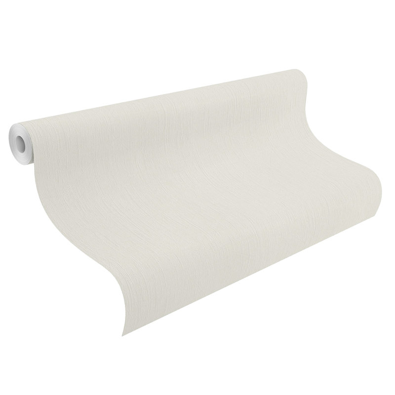 25m x 106cm 3D Embossed Semi-Gloss Wallpaper Roll