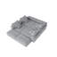 Canapé modulaire moderne surdimensionné avec coussins moelleux, 8 coussins, sans bricolage-1357187857