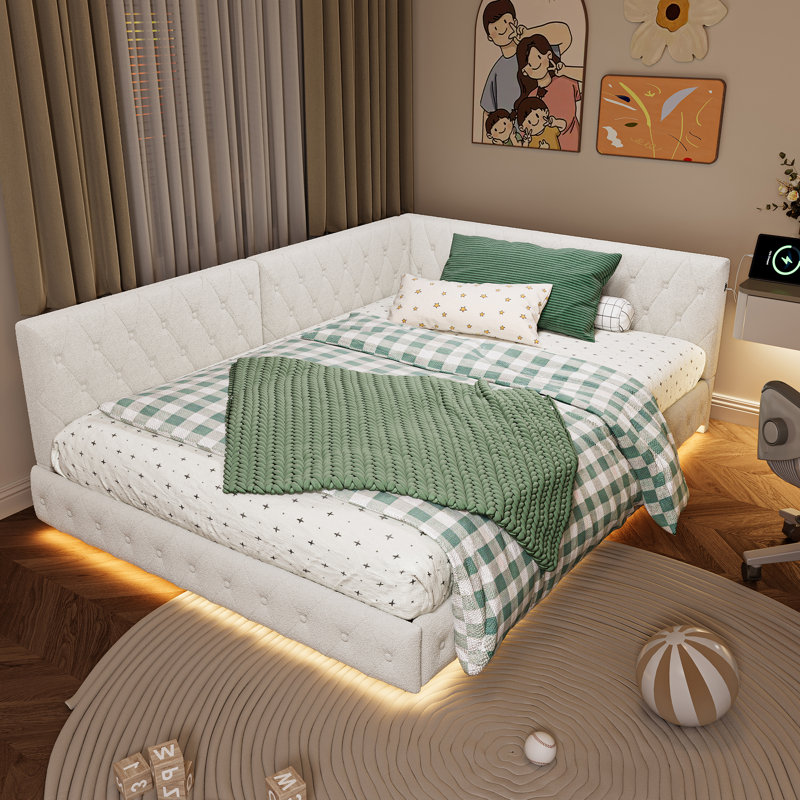 Bed, White