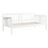 Albany White Twin Daybed with Drop-down Table-2035834976