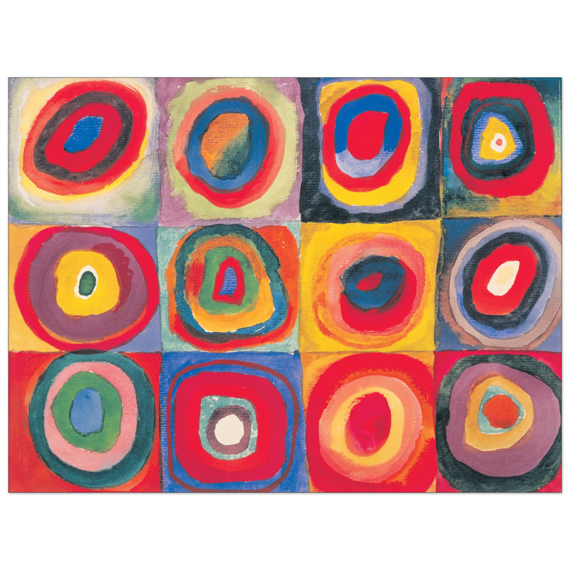 Studio Del Colore by Kandinsky - Single Picture Frame Painting on MDF