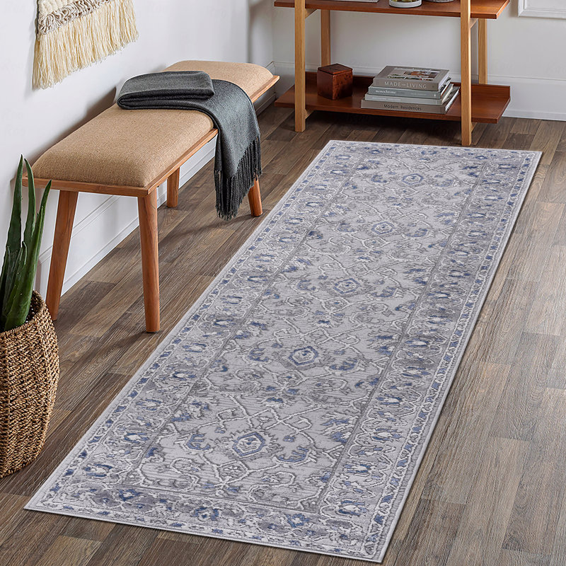 2' X 8' Oriental Style Runner Area Rug, Runner 2'2" x 8'