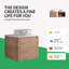 24" Wall-Mounted Single Bathroom Vanity Set With Ceramic Sink-1503569213