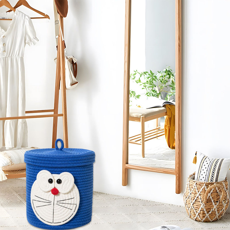 Trinx Fabric Decorative Bin