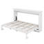 Lit escamotable, lit escamotable moderne pouvant être plié dans une armoire, commode en bois escamotable