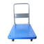 Chariot plateforme pliable d'une capacité de 660 lb - Chariot robuste pliable avec poignée rabattable pour des chantiers pivotants et de rangement efficaces
