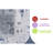 NAAR PAYAS Collection 8X10 Grey / Denim / Abstract Area Rug-1526938931