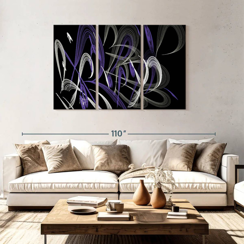 Avery Heart Strings Horizontal, 48" H x 74" W