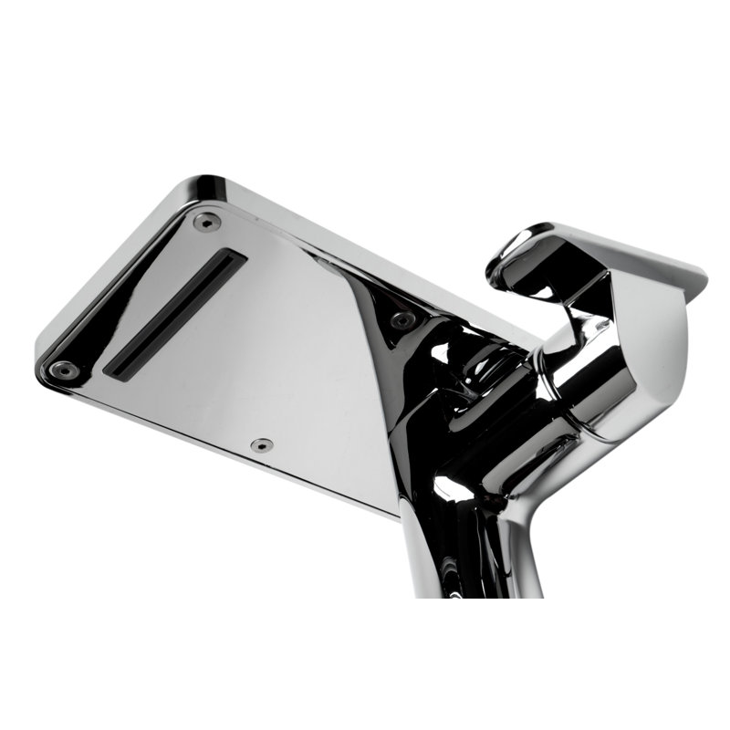 Robinet de salle de bain à un trou, Chrome poli