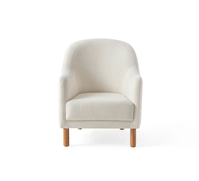 Fauteuil à oreilles, Blanc