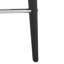 Tabouret de comptoir en similicuir de style moderne avec structure en fer chromé Bohy-1586220916