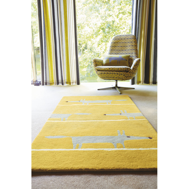Bessie Hand Woven Wool Area Rug, Rectangle 2'11" x 4'11"