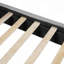 Lit plateforme tapissier en velours