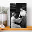 «1950S Couple Lookling Bowling Scorecard Classic Retro Vintage Portrait Art mural»-1062767538