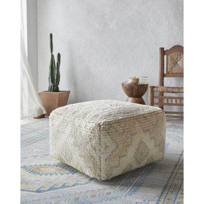 Cinnante Upholstered Pouf
