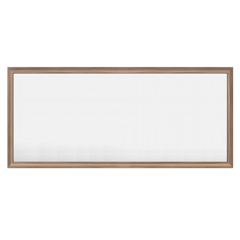 Miroir mural Amara, 72 po x 32 po, Bois brun foncé