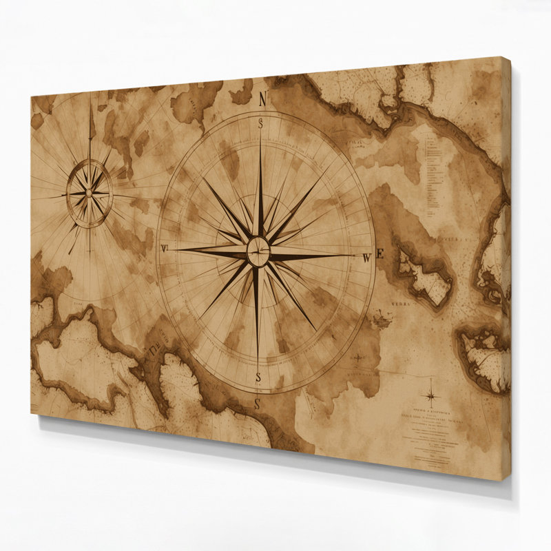 Art nautique sur toile, H 16 po x l 20 po