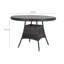 Dubose All Weather Wicker/Rattan 4 Table 
