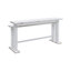 Wavell Console blanche rectangulaire en bois