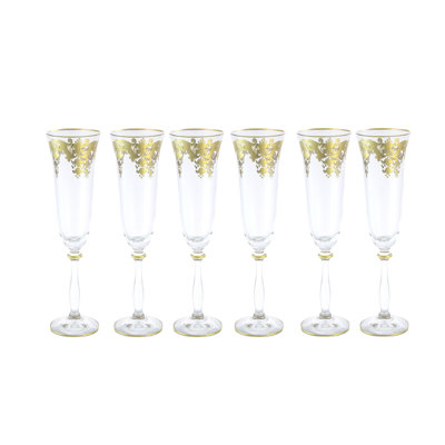 8 oz. Flute Set