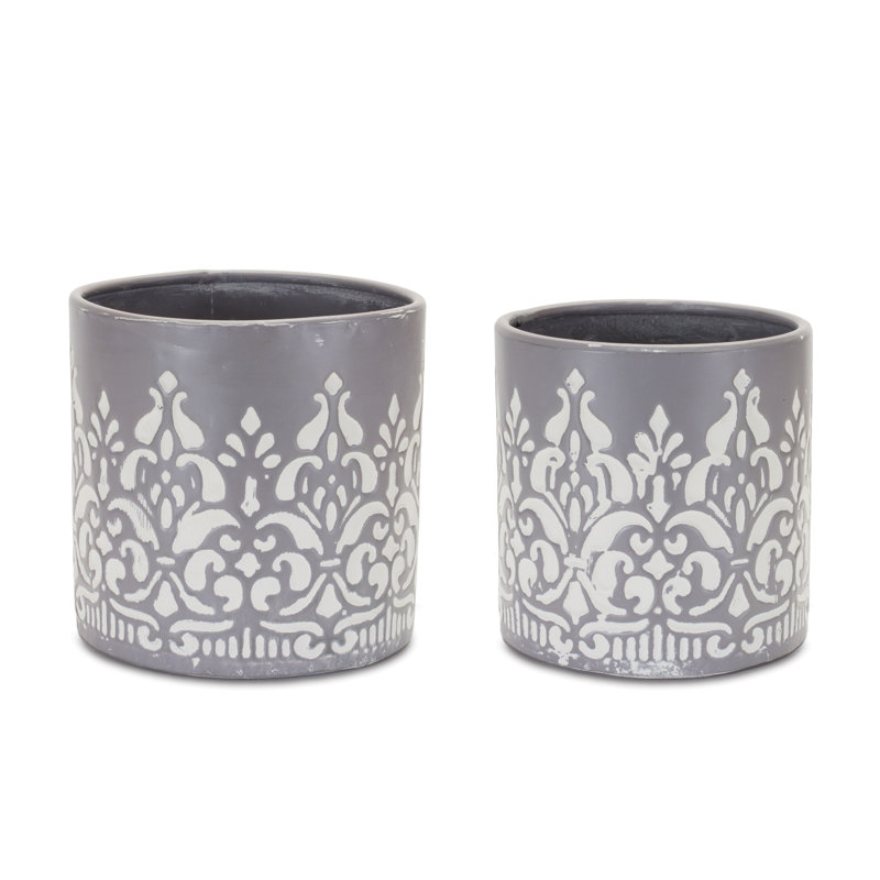 Elyanah Metal Pot Planter
