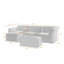 4 Seater Corduroy Seating Component-1222776802-1222776800