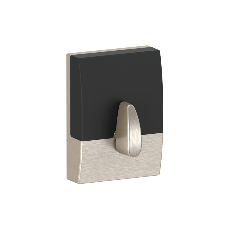 Schlage Touch Keyless Touchscreen Deadbolt with Century Trim, Satin Nickel