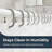 Solid Plastic Shower Curtain Hooks Rings-15866126
