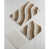 Brun / beige / blanc est en rupture de stock