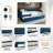 Kyliejo Upholstered Velvet Daybed with Trundle Bed-1317237678