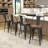 Rosenberry Counter Stool with Metal Frame-535583054-535583049