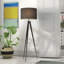 Finsbury 157.5cm Black Tripod Floor Lamp
