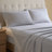 4-Piece 100% Cotton Flannel Printed Sheet Set,Snowflake-122817879-122817881