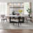 Rectangular Dining Table , Black
