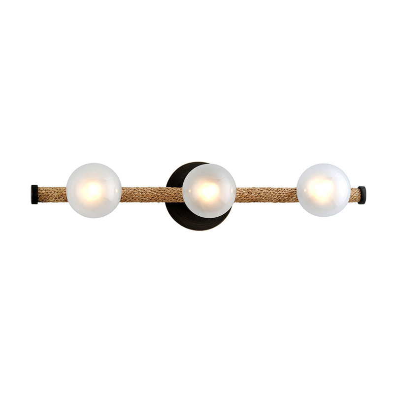 3 - Light Dimmable Classic Bronze, Natural Vanity Light