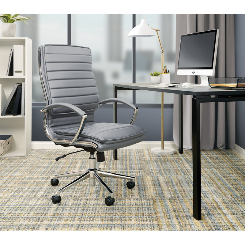 Fauteuil de conférence en similicuir Pro-Line II, Anthracite