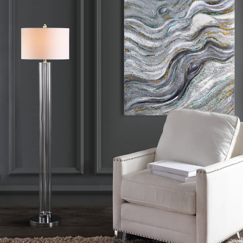 Lampe sur pied 64 po Cecelia