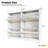 Shoe Cabinet With 4 Flip Drawers-1380139544